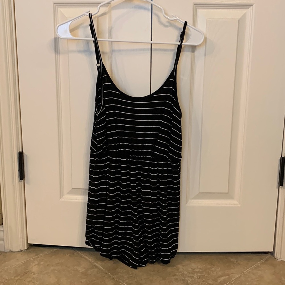 SHEIN striped romper